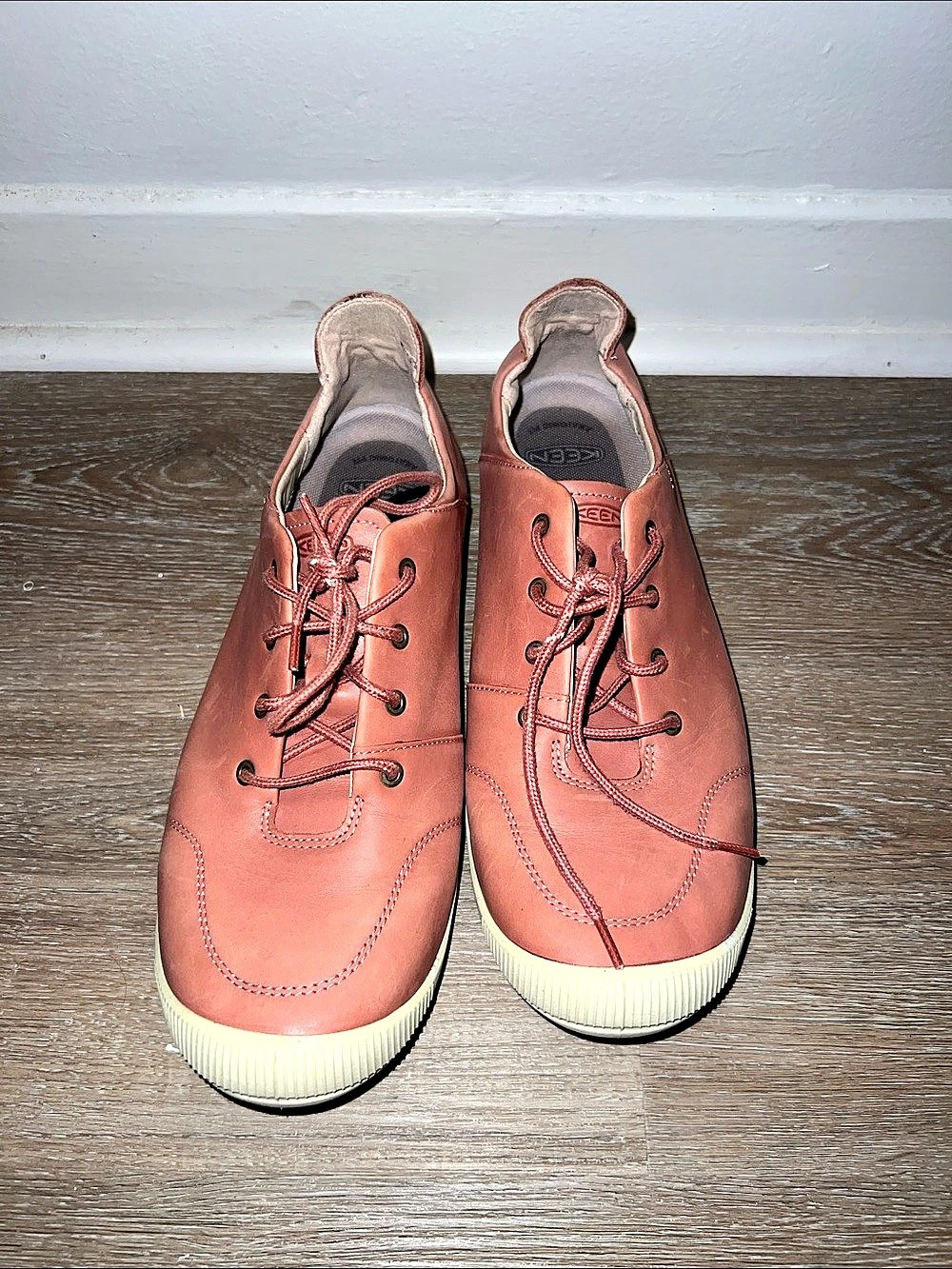 Sperry Bahama II Leather Sneakers in Pink